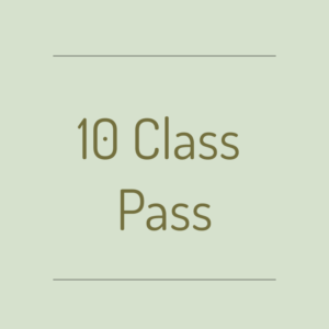10 Class Pass, Regular Rate